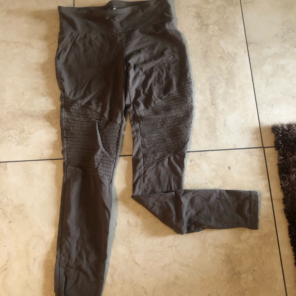 Brown/green Leggings